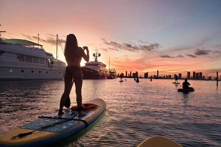 Sunrise Miami Waters: Paddleboard or Kayak Adventure