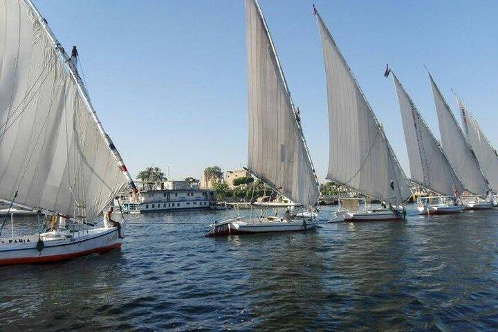 Sunset Felucca Sailing Boat Ride Pick-up And H Drinks