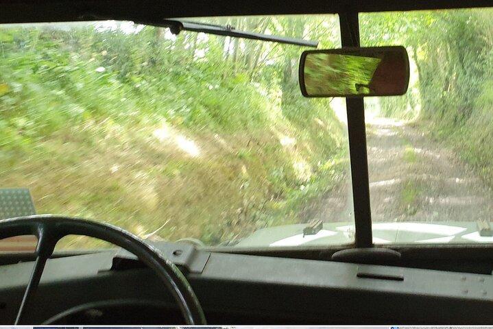WW2 Jeep or Dodge truck tour of the Omaha Beach site