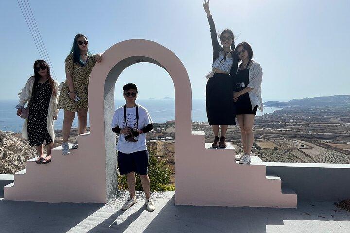 Private tour experience in Santorini island