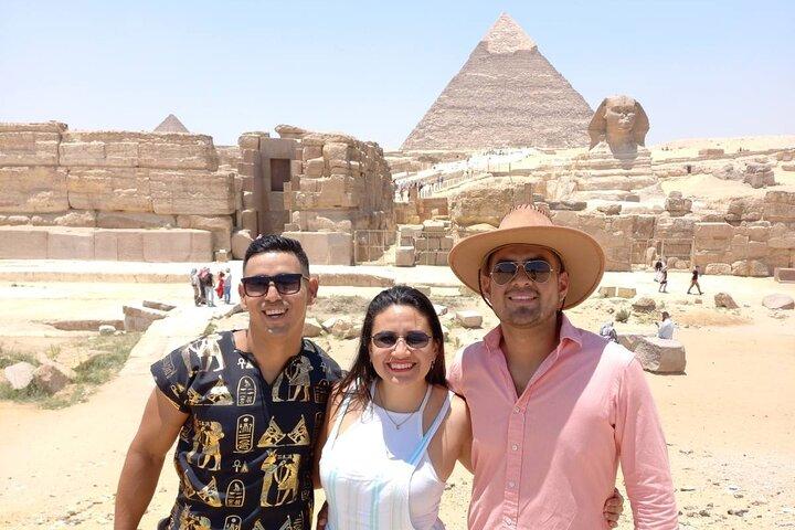 Giza Pyramids Sphinx Sakkara Memphis Private Tour