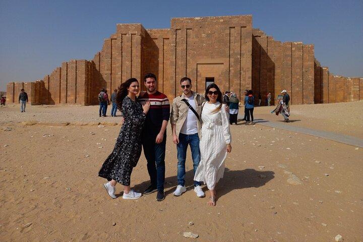 Giza Pyramids Sphinx Sakkara Dahshur Private Tour