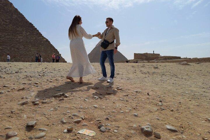Giza Pyramids Sphinx Sakkara Dahshur Private Tour