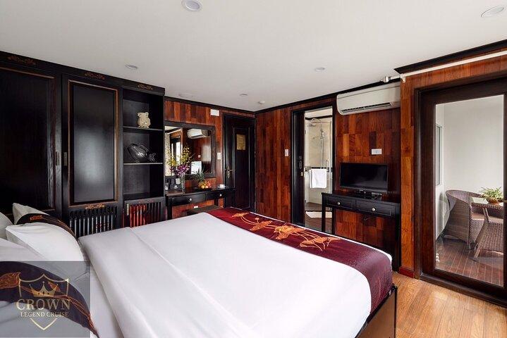 VIP 2 Day Halong Bay Retreat Suite with Private Jacuzzi, Balcony