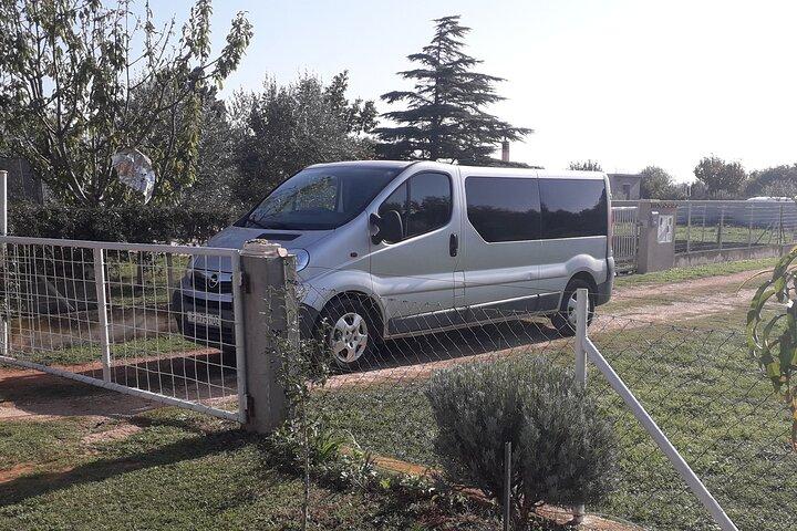 Private Transfer from Pula Airport to Pula City