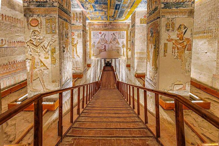 Luxor West Bank Tutankhamun Tomb and Half Day Tour