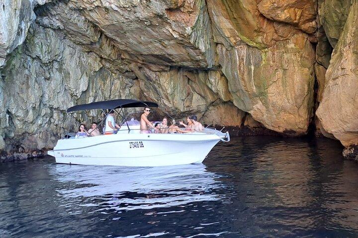 Blue & Green Cave,Sunj beach Small Group Tour with Speedboat