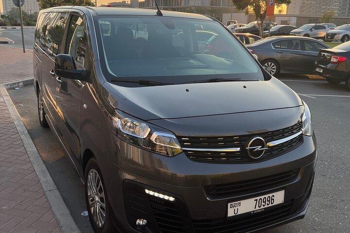 Private Minivan Arrival or Departure Transfer Dubai Airport DXB