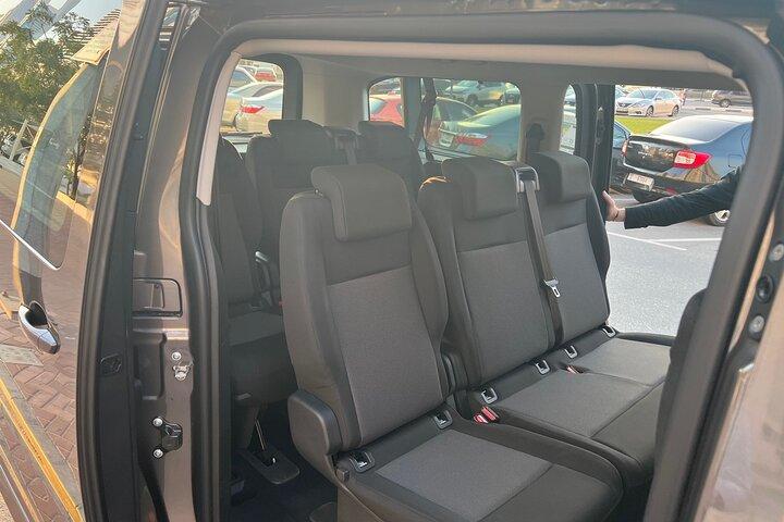 Private Minivan Arrival or Departure Transfer Dubai Airport DXB