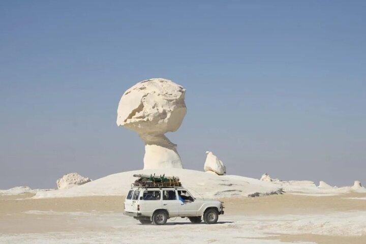 Private Black and White Desert Tour in Bahariya Oasis