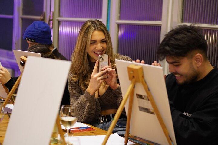 Paint & Wine Experience in Piazza Navona