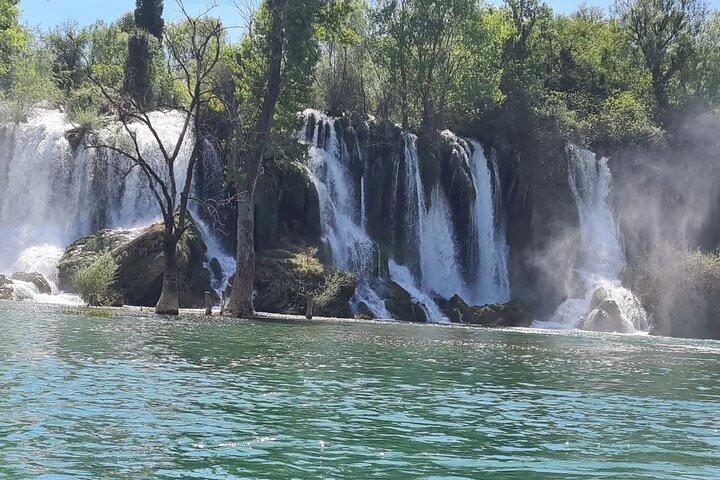 Over the Bridge to the Falls (Mostar)