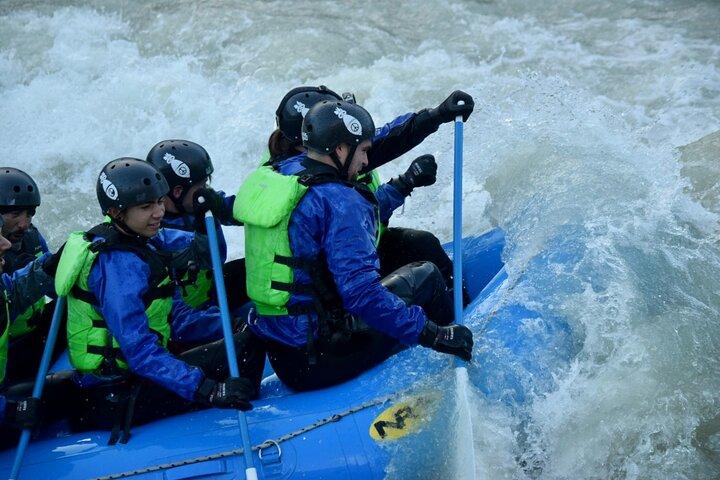 Rafting experience on the Rio de las Vueltas in Patagonia