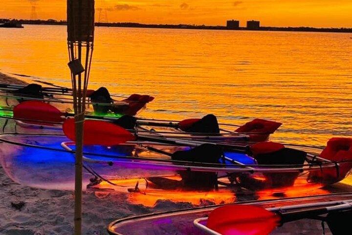 Glow Night Kayak & Clear Paddleboard Tour in Panama City Beach