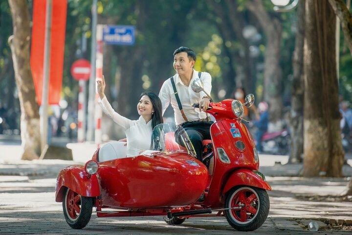 Vespa Sidecar Sightseeing Tour in Hanoi