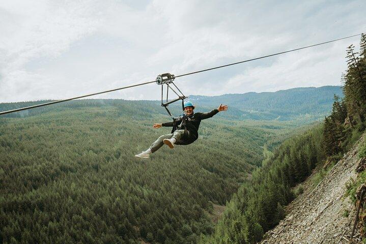 Superfly Ziplines on Cougar Mountain - Includes 4 Ziplines!
