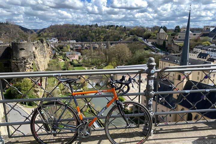 Private bike tours experience the city of Luxembourg Donation-based