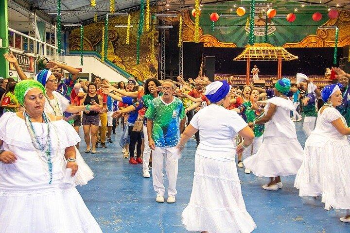 São Paulo Carnaval Rehearsal: Samba School, Culture, Traditional Music & Dancing