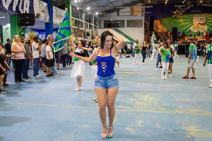 São Paulo Carnaval Rehearsal: Samba School, Culture, Traditional Music & Dancing