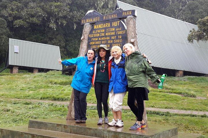 6 Days Kilimanjaro climb - Marangu route