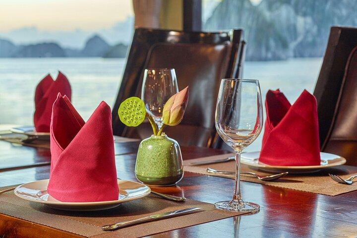Verdure Lotus Classic Cruise in Halong Bay & Lan Ha Bay (2D1N)
