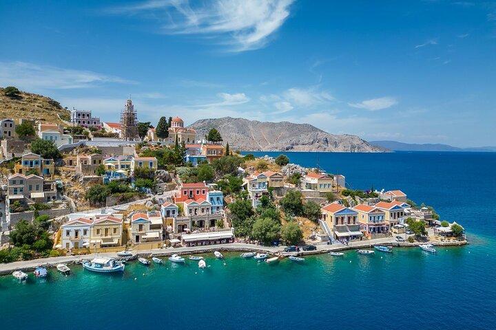 Fast Boat To Symi & St George's Bay Directly from Faliraki Beach