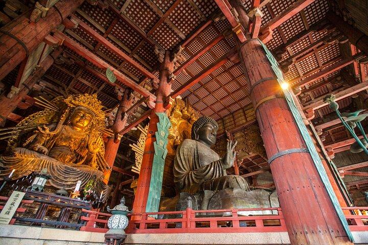 From Kyoto: Nara History Guided Half Day Bus Tour with lunch