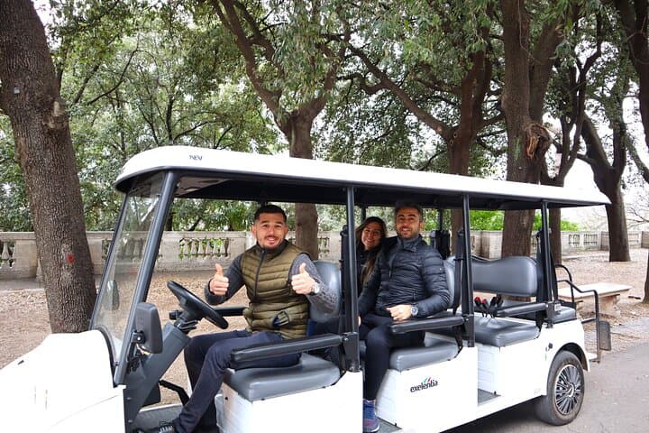 Rome Unforgettable Highlights by Golf Cart Tour