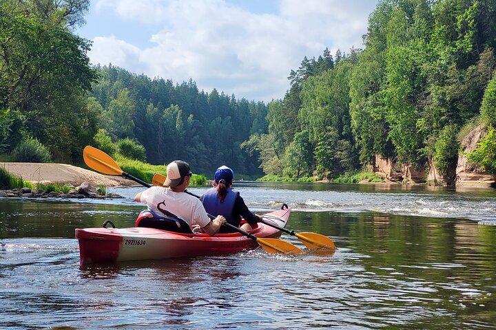 One-Day Kayaking Trip in Gauja River Valley