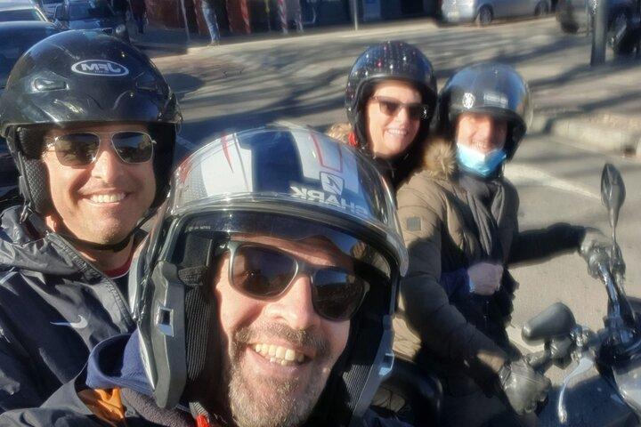 See Milan landmarks from the back of a Vespa