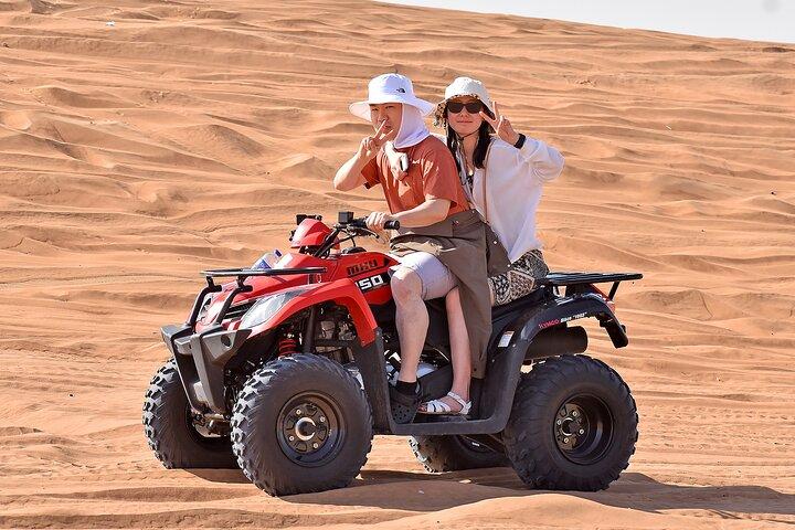 Desert Thrills: Dune Bashing, 30-min Quad Biking, Dances & BBQ