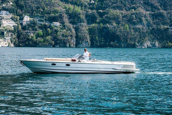 1 Hour Private and Guided Cruise on Lake Como by motorboat