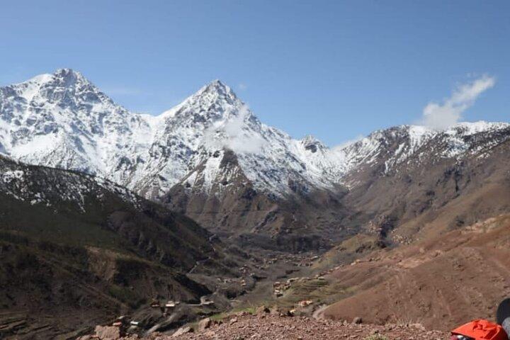 Hiking and summiting the Atlas Mountains day trip from Marrakech