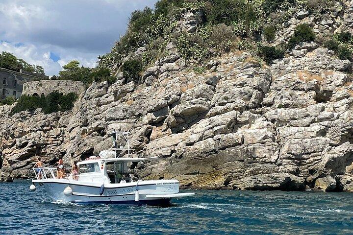 Boat excursion to Gaeta with a stop for swimming and snorkeling 2 HOURS