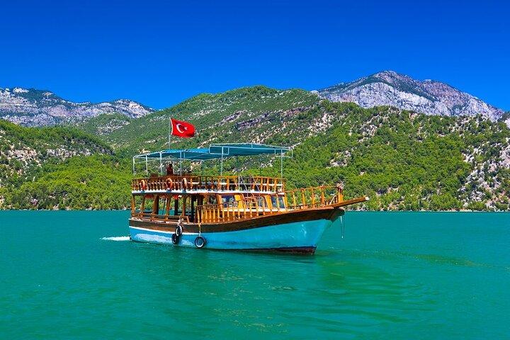 Side / Manavgat : Green Canyon Boat Trip w/ Lunch & Soft Drinks