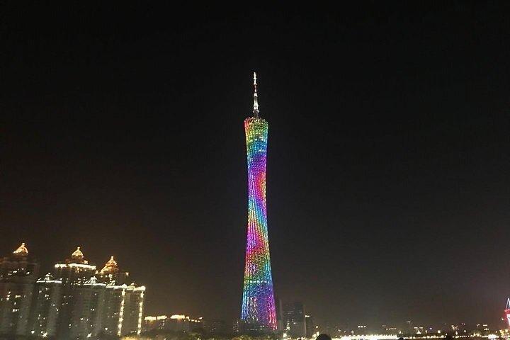 Guangzhou Private Night Tour Canton Tower and Pearl River Cruise