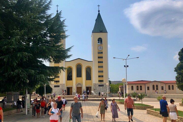 Medjugorje Private Day Trip from Dubrovnik + Kravice Waterfalls