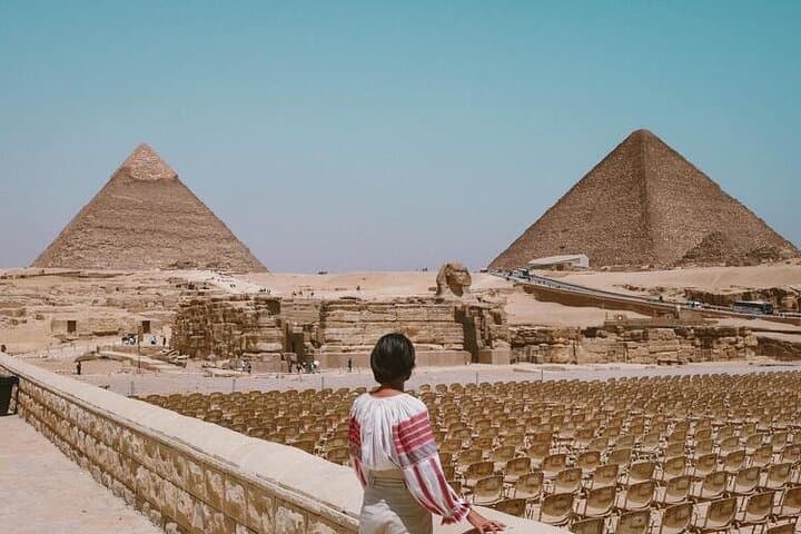 Private Guided Giza Pyramids and the Grand Egyptian Museum Tour