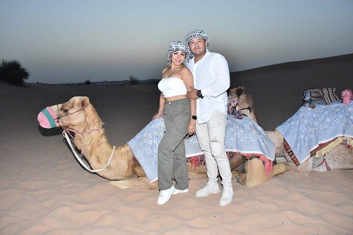 Camel Ride, Dune Bashing & Live Shows with BBQ Dinner in Dubai