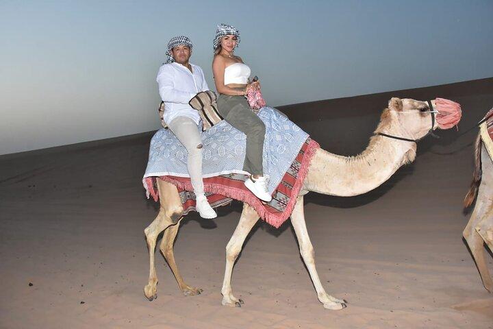 Camel Ride, Dune Bashing & Live Shows with BBQ Dinner in Dubai