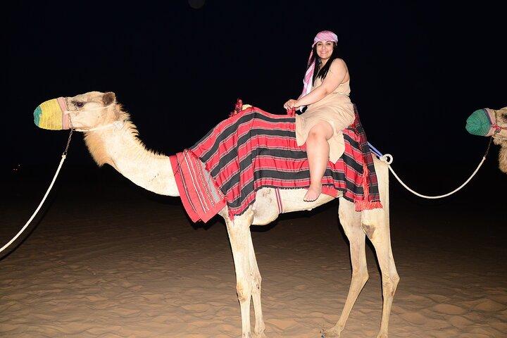 Camel Ride, Dune Bashing & Live Shows with BBQ Dinner in Dubai