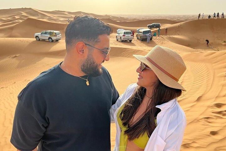 Camel Ride, Dune Bashing & Live Shows with BBQ Dinner in Dubai
