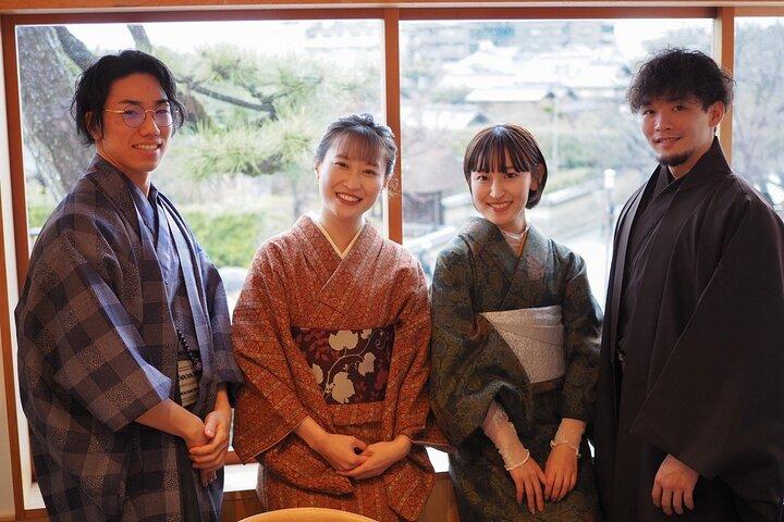 Kyoto Kimono Rental mimosa Couple Plan Kimono Yukata Rental