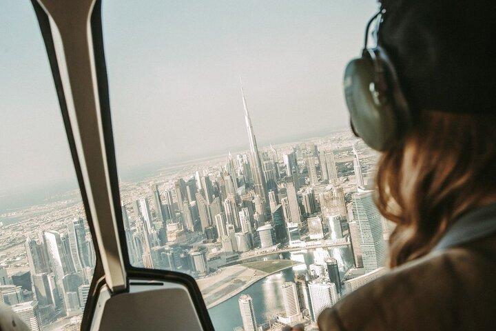 Dubai: Helicopter Tour with Atlantis Views