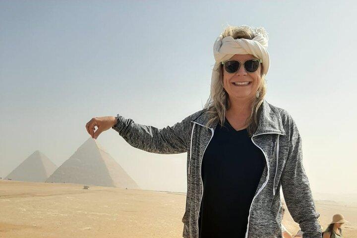 VIP Private Tour Giza Pyramids,Inside Pyramid ,Camel Ride ,lunch