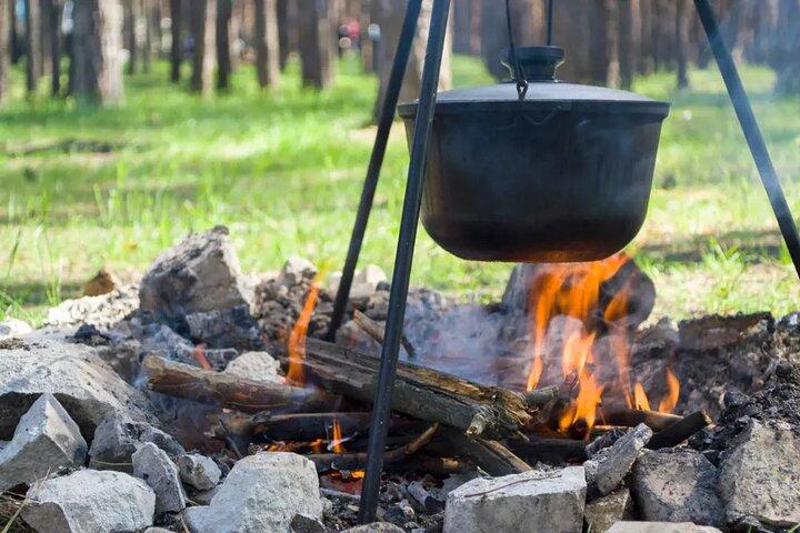 4-Hour Open Air Gulash Cooking with nature in Hungary