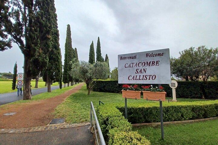 Catacombs in Rome with private transfer