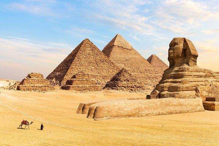 Day Tour To Giza Pyramids, Egyptian museum(OR)GEM &Bazaar