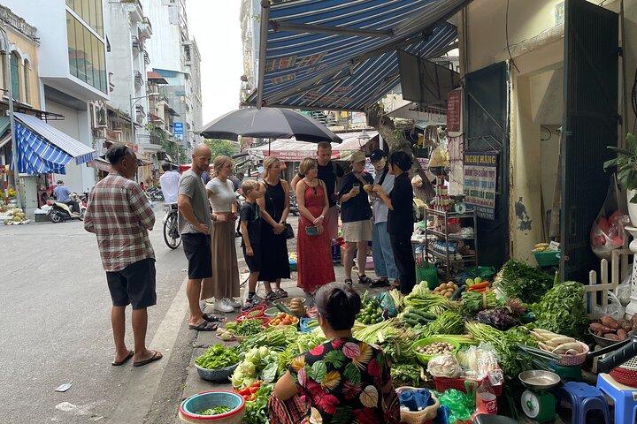 Hanoi Cooking Class Learning 5 Dishes including Banh Xeo