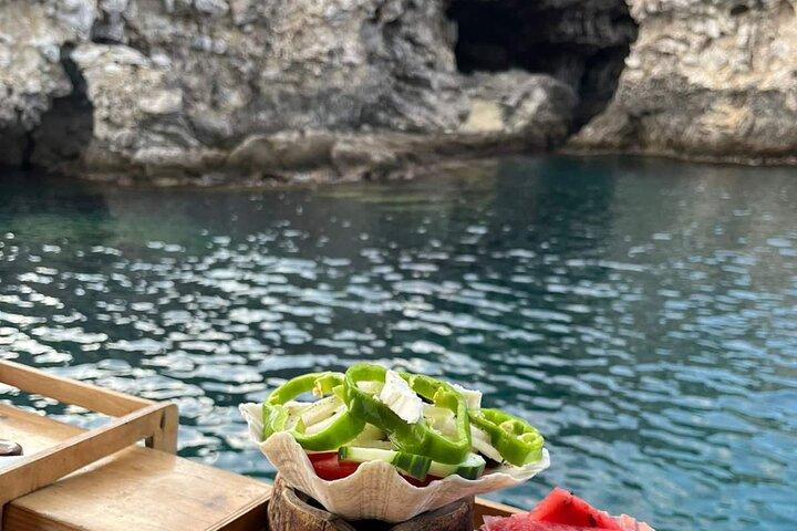 Makarounas Fishing Boat Trip with swimming stop and BBQ on board